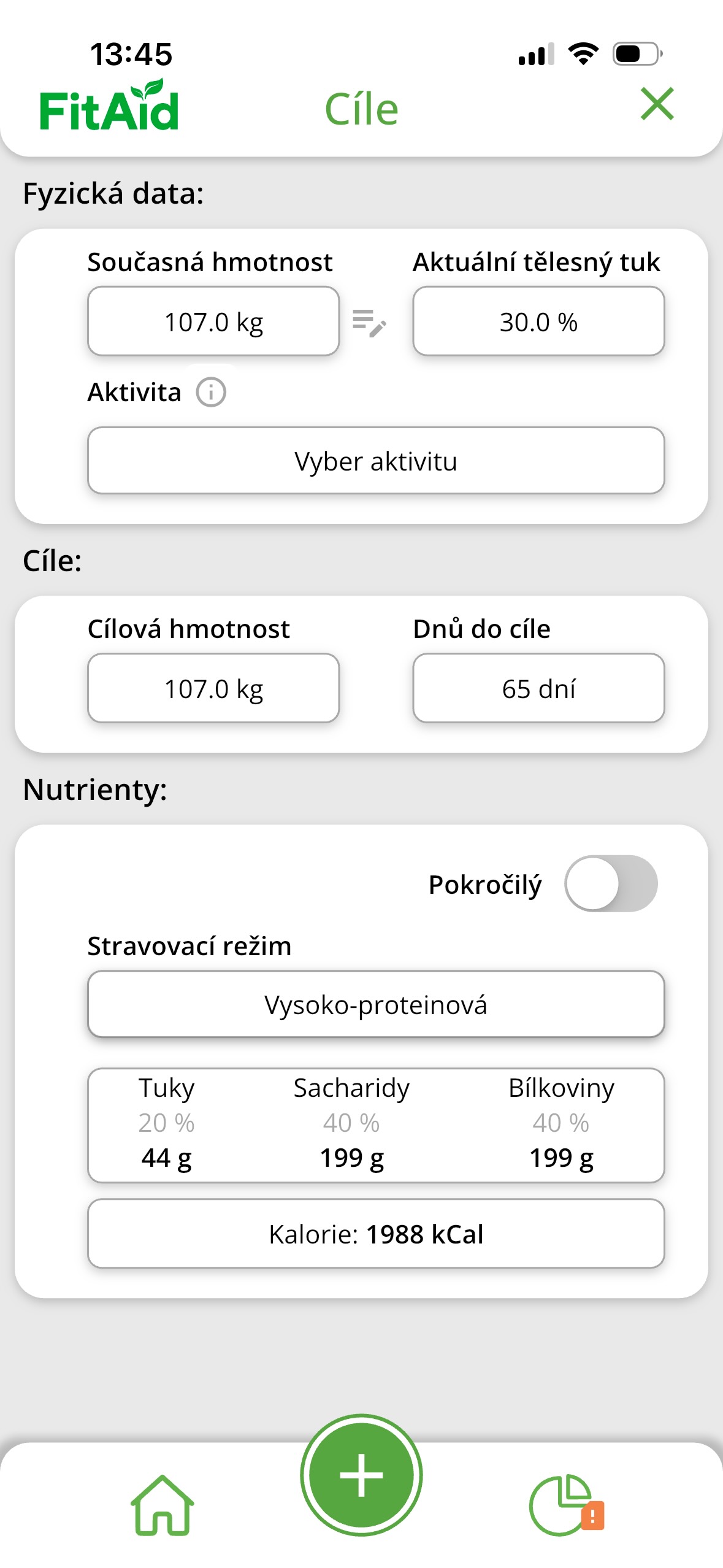 Vyber si cíl